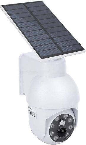 540LM Solar Security Light Motion Sensor Outdoor, IP64 Simulation Camera LED Light for Yard, Solar Powered Dummy Camera with Auto OnOff, Adjustable Bright in Kuwait