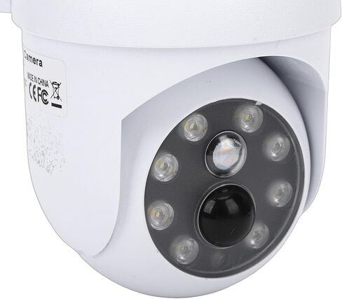 540LM Solar Security Light Motion Sensor Outdoor, IP64 Simulation Camera LED Light for Yard, Solar Powered Dummy Camera with Auto OnOff, Adjustable Bright in Kuwait