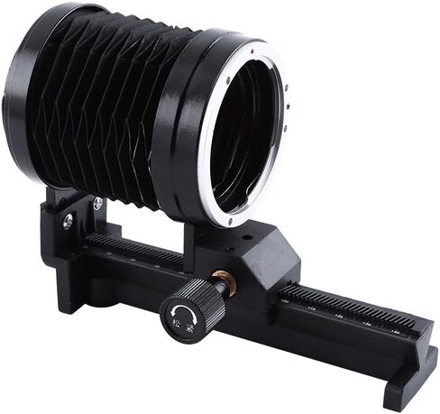 Macro Bellows Heavy Duty Accordion Tripod Mount Extension for EF Focus Camera, Black Plastic, Aluminum Alloy in Kuwait