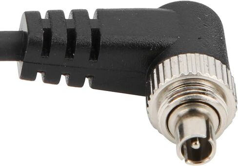 Greensen 100cm PC Sync Cable Male-to-Male for DSLR Cameras and Flashes with Screw Lock Port in Kuwait