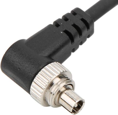 Greensen 100cm PC Sync Cable Male-to-Male for DSLR Cameras and Flashes with Screw Lock Port in Kuwait