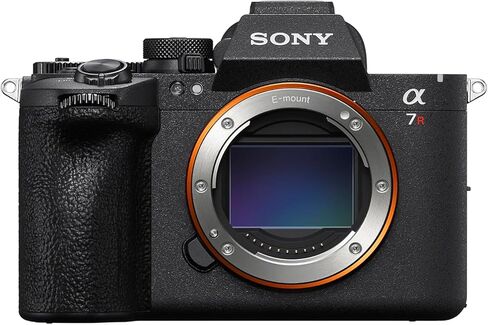 Sony Alpha 7R VI 66.8MP Full Frame Mirrorless Camera Body ILCE-7RM6 Bundle with Sandisk 128GB Memory Card + Camera Bag (M) + 72-Inch Black Monopod + Deco Gear Universal Mini Condenser Microphone in Kuwait