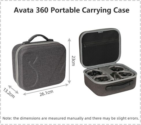 Carrying Case for DJI Avata 360 Accessories, Portable Storage Bag Protective Travel Case for DJI Avata 360 Drone and RC 2 Remote Controller in Kuwait