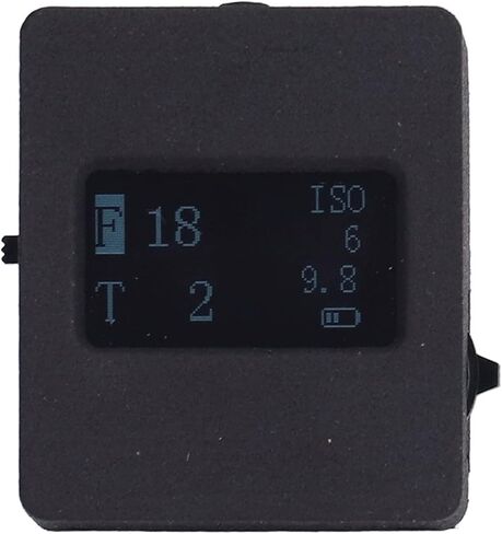 YWBL-WH Photography Photometer, ABS Cold Hot Shoe Fixing Light Meter with USB Cable for Camera, OLED Display and 30 Degree Reflection Measurement for Photographers in Kuwait