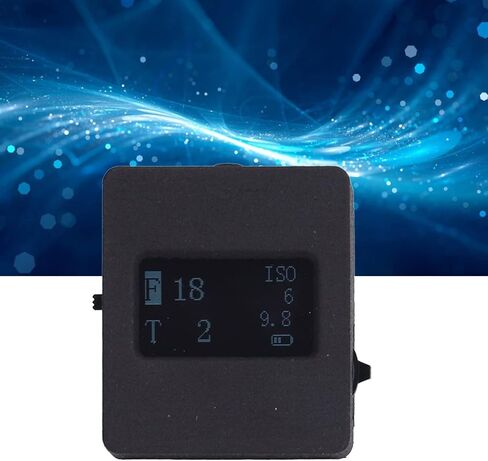 YWBL-WH Photography Photometer, ABS Cold Hot Shoe Fixing Light Meter with USB Cable for Camera, OLED Display and 30 Degree Reflection Measurement for Photographers in Kuwait