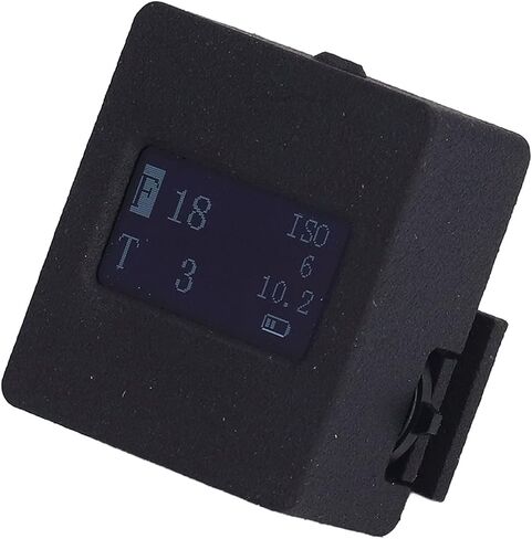 YWBL-WH Photography Photometer, ABS Cold Hot Shoe Fixing Light Meter with USB Cable for Camera, OLED Display and 30 Degree Reflection Measurement for Photographers in Kuwait