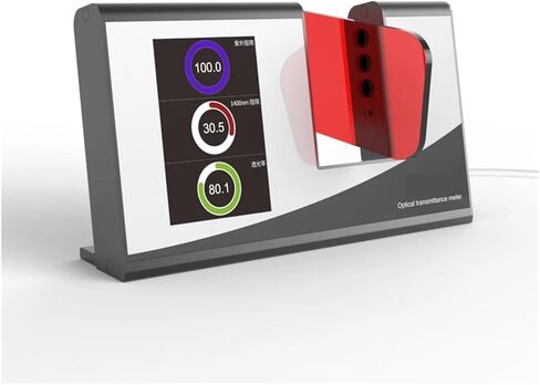 UV Meter, 940nm 1400nm Infrared Light Transmittance Meter Glass Film Tester for Transparent Materials Test Instruments YT1020 in Kuwait