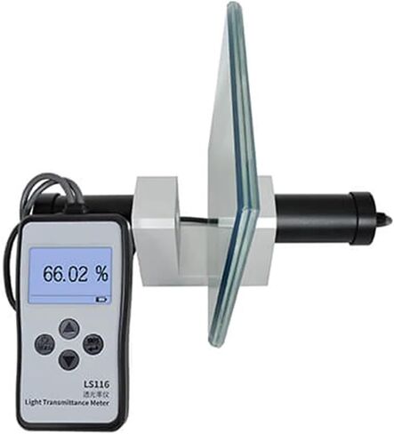 UV Meter, LS116 Optical Transmission VLT Tester Light Transmittance Meter with 380-760nm White Visible Light in Kuwait