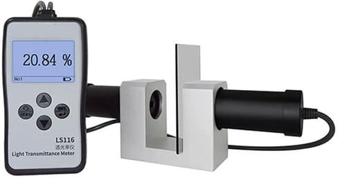 UV Meter, LS116 Optical Transmission VLT Tester Light Transmittance Meter with 380-760nm White Visible Light in Kuwait
