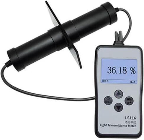 UV Meter, LS116 Optical Transmission VLT Tester Light Transmittance Meter with 380-760nm White Visible Light in Kuwait