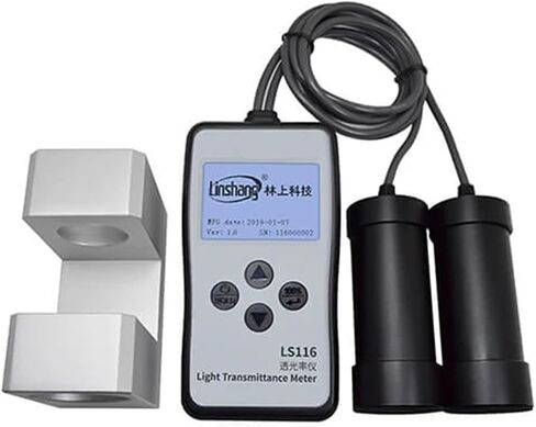 UV Meter, LS116 Optical Transmission VLT Tester Light Transmittance Meter with 380-760nm White Visible Light in Kuwait