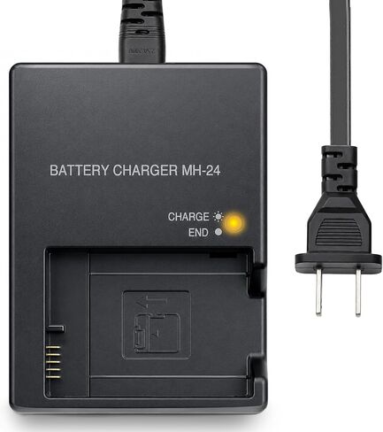 MH-24 Battery Charger Replacement for Nikon D5600, D3500, D5300, D3400, Smart Camera Quick Charger for EN-EL14 EN-EL14a, Fits D5500, D3300, D3200, D3100, D5200, D5100,Df, Coolpix P7800 in Kuwait