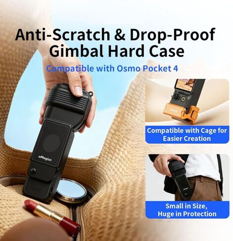 Gimbal Lens Protector for DJI Osmo Pocket 4, Screen Protective Cover for DJI Osmo Pocket 4 Accessories in Kuwait