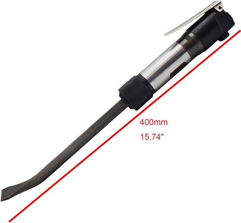 Pneumatic Chipper Hammer With Extended Chisel Concrete Demolition | Air Flux Straight Shovel Chisel Set ,For Rust Removal ,Demolition ,Auto Body Work ,Weld Slag ,Removal Masonry ,Surface Prep in Kuwait
