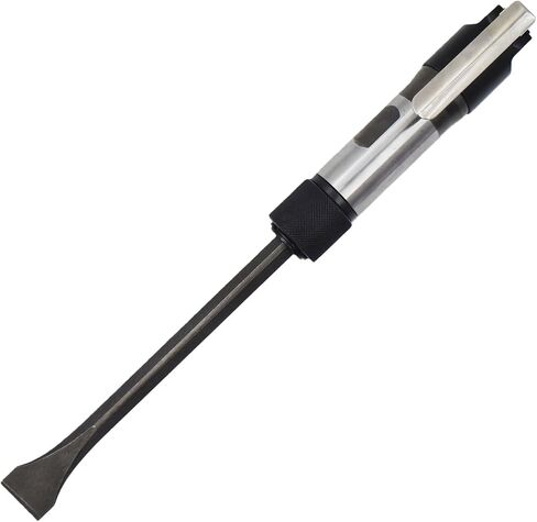 Pneumatic Chipper Hammer With Extended Chisel Concrete Demolition | Air Flux Straight Shovel Chisel Set ,For Rust Removal ,Demolition ,Auto Body Work ,Weld Slag ,Removal Masonry ,Surface Prep in Kuwait