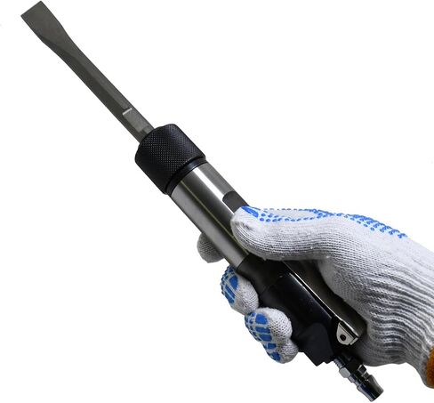 Pneumatic Chipper Hammer With Extended Chisel Concrete Demolition | Air Flux Straight Shovel Chisel Set ,For Rust Removal ,Demolition ,Auto Body Work ,Weld Slag ,Removal Masonry ,Surface Prep in Kuwait