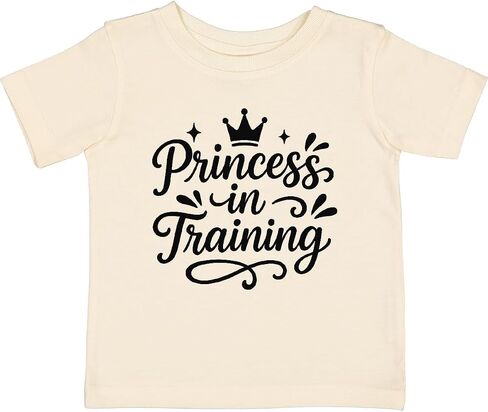 inktastic Princess in Training Crown Graphic Baby T-Shirt in Kuwait