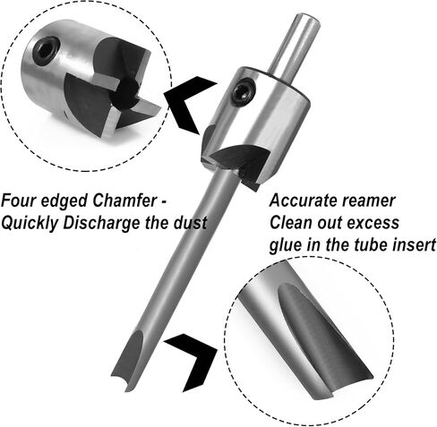 Pen Assembly Press, MT2 Pen Mandrel Kit with 5pc Bush, 7mm Drill Bit and Mandrel Saver, 7 Piece Pencil Trimmer Kit Pencil Trimmer System, Pen Tube Insertion Tool for Woodturning Lathe Pen Make in Kuwait