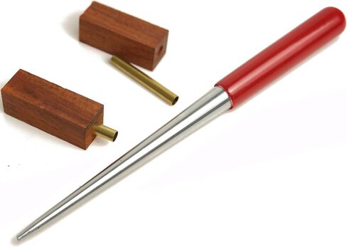 Pen Assembly Press, MT2 Pen Mandrel Kit with 5pc Bush, 7mm Drill Bit and Mandrel Saver, 7 Piece Pencil Trimmer Kit Pencil Trimmer System, Pen Tube Insertion Tool for Woodturning Lathe Pen Make in Kuwait