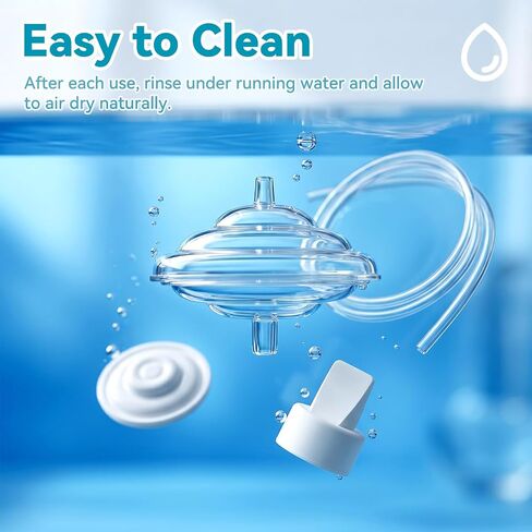 Replacement Breast Pump Parts Compatible for Spectra S1 S2 9 Plus Breastpumps with Duckbill Valves Tubes Backflow Protector in Kuwait