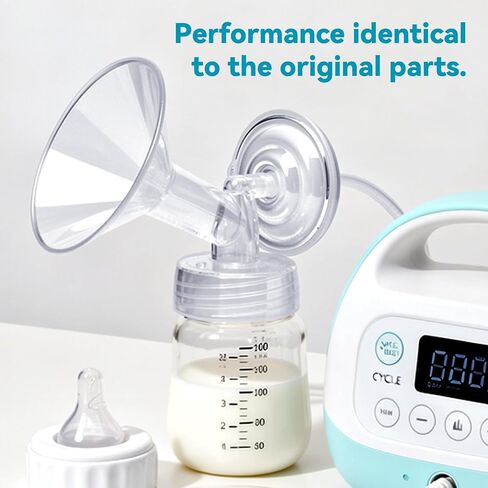 Replacement Breast Pump Parts Compatible for Spectra S1 S2 9 Plus Breastpumps with Duckbill Valves Tubes Backflow Protector in Kuwait