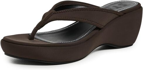 STAUD Women's Remy Platform Wedge Sandals in Kuwait