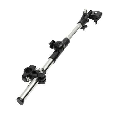 Stainless Steel Rotatable Umbrella Holder for Wheelchairs Bicycles, Adjustable Umbrella Holder Clamp(Style A Foldable) in Kuwait