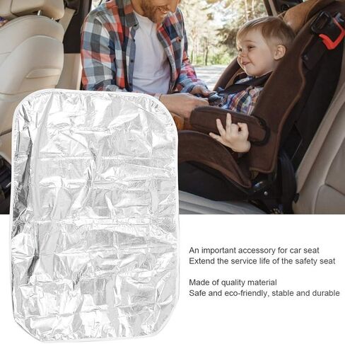 Yctze Car Seat Sun Shade Cover, Kids Car Seat Cover Block Sunshade with Elastic Size, Ideal for Heat Insulation and Protection in Kuwait
