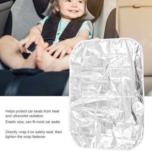 Car Seat Sun Shade Protective Block Car Seat Covers for Heat Insulation, Spunlace PET Material for Parents on the Go in Kuwait