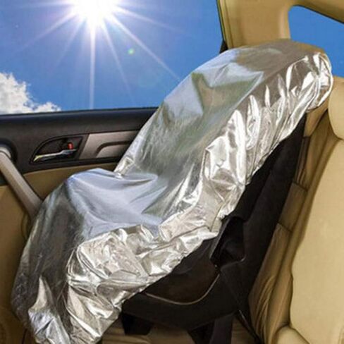 Car Seat Sun Shade Protective Block Car Seat Covers for Heat Insulation, Spunlace PET Material for Parents on the Go in Kuwait