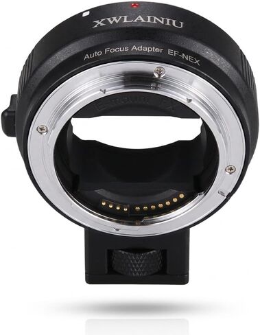 EF-E AF Adapter for Canon EF/EF-S to Sony E-Mount Camera | Canon EF/EF-S to Sony E adapter with full AF/EXIF/IS, CNC alloy, zero image loss, fits A7 series. in Kuwait