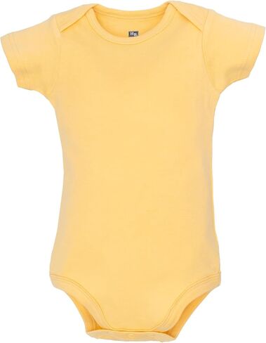 Hudson Baby Infant Boys Cotton Bodysuits 5-Pack, Blue Construction Trucks, 0-3 Months in Kuwait
