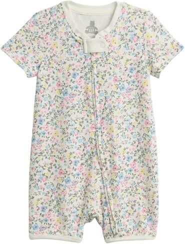 GAP Baby Girls' Ecovero Zip Sleeper Shortie in Kuwait