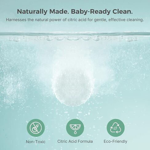 Momcozy Official Washing Block & Momcozy Offical Descaling Tablets in Kuwait