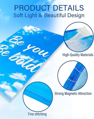 Yigney 8 Pcs Fluorescent Light Covers for ceiling lights Classroom Office | with 80 Magnets 4 x 2 Feet Magnetic Light Cover Filter , Easy Install for Office Hospitals Drop Home Ceiling Supplies in Kuwait
