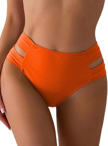 2026 Spring/Summer Women's Side High Cut Hollow Sexy Bikini Bottoms in Kuwait