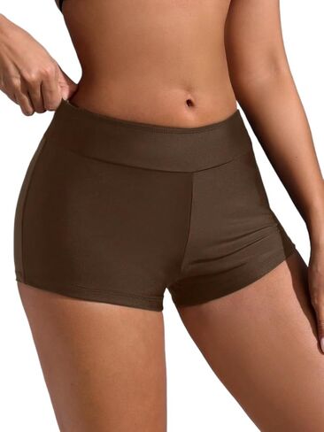 Women Solid Color Swimwear Bottom for Beach Summer in Kuwait