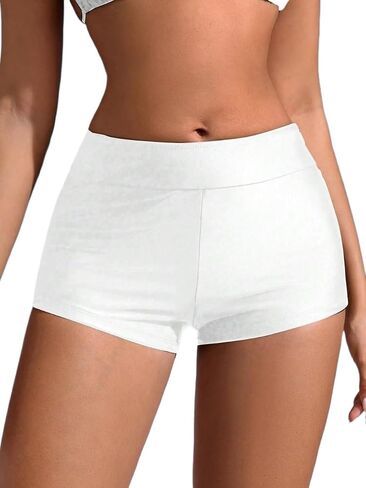 Women's Solid Color Bikini Bottom Summer in Kuwait