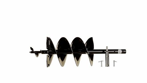 Power Planter Bulb Auger & Bedding Plant Tool - 8x28 Garden Auger Drill Bit with 1/2" Non-Slip Hex Drive, Hand-Welded Planting Auger Gardening Drill, Earth Auger Digging Tools, Up to 28" Deep in Kuwait