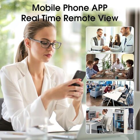 2K Mini Spy Cam Hidden Camera for Home Security Small Nanny Cam with Phone App WiFi Remote Monitor in Kuwait