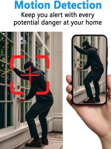 Hidden Camera Spy Camera WiFi HD1080P, Mini Wireless Nanny Cam with Night Vision, Motion Detection, Portable Small Home Security Surveillance for Indoor in Kuwait