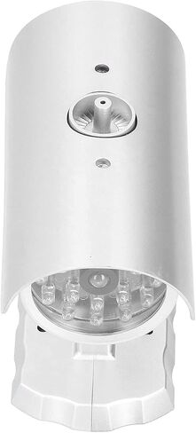 Dummy Security Camera, Flashing LED Deterrent Battery Operated Surveillance Look for Home Shop ABS Black 5.5 x 5.7 x 2.5 in 1 Pack in Kuwait