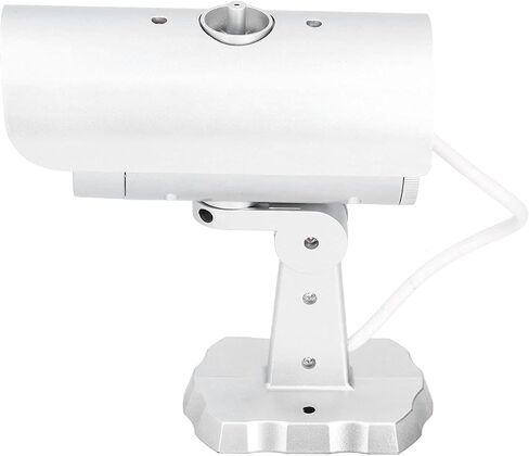 Dummy Security Camera, Flashing LED Deterrent Battery Operated Surveillance Look for Home Shop ABS Black 5.5 x 5.7 x 2.5 in 1 Pack in Kuwait