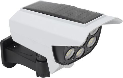 Fake Surveillance Security Solar Light Dummy Security Camera Solar Light Motion Activated with Sensor and Manual Control for Garden Yard Outdoor Gate Farm in Kuwait