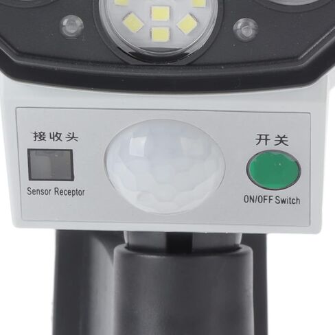 Fake Surveillance Security Solar Light Dummy Security Camera Solar Light Motion Activated with Sensor and Manual Control for Garden Yard Outdoor Gate Farm in Kuwait
