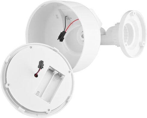 Solar Fake Security Camera,Dome Dummy Security Camera, Indoor Outdoor, Solar Powered, with Flashing Red LED for Home Warehouse,Shops White in Kuwait