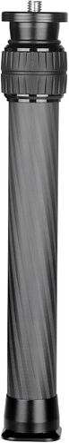 Tripod Extension Pole Tripod Center Column Extension Rod 2 Section Carbon Fiber 32mm 16kg Load 27 to 43.7cm Base with 1/4 and 3/8 Adapter for Camera Gi in Kuwait