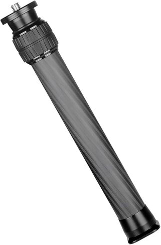 Tripod Extension Pole Tripod Center Column Extension Rod 2 Section Carbon Fiber 32mm 16kg Load 27 to 43.7cm Base with 1/4 and 3/8 Adapter for Camera Gi in Kuwait