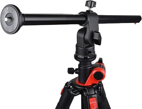 Aluminum Tripod Center Column Extension Boom Arm, 360° Rotatable Multi Angle with Locking for Camera in Kuwait