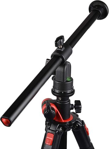 Aluminum Tripod Center Column Extension Boom Arm, 360° Rotatable Multi Angle with Locking for Camera in Kuwait